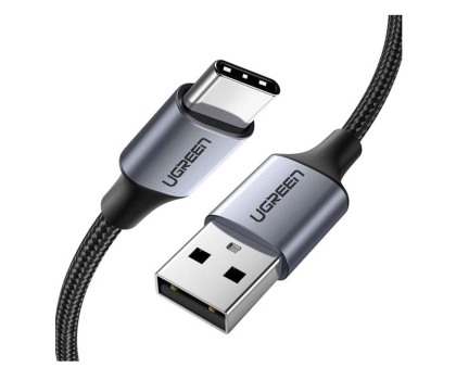 Kabel UGREEN Kabel USB - USB Typ C Quick Charge 3.0 3A 2m 6957303804405